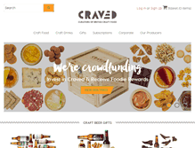 Tablet Screenshot of cravedlondon.com